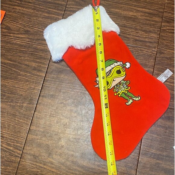Funko Overwatch Elf Christmas Stocking With Tracer Design 18” Red - Picture 2 of 6